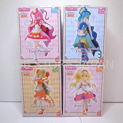 $68.98 • Buy Delicious Party Pretty Cure Cutie Figure 4 Types Set Precure Toy BANDAI New