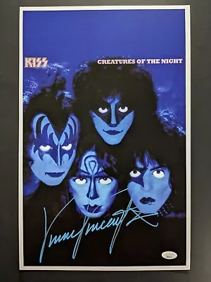 VINNIE VINCENT Signed 11x17 KISS Poster Autograph JSA BAS BECKETT COA A • $99.99