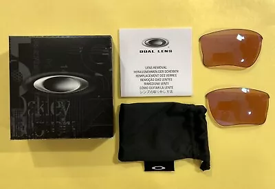 OAKLEY HALF JACKET 1.0 G30 IRIDIUM LENSES Sunglasses Golf In Original Box Papers • $50