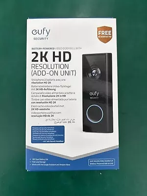 Eufy Video Doorbell S220 (Battery-Powered) Kit Security Camera - 2K 180-day... • $110