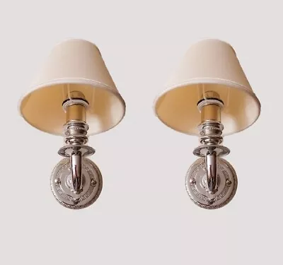 £632.34 • Buy Versace Pair Of Chrome Metal Appliques