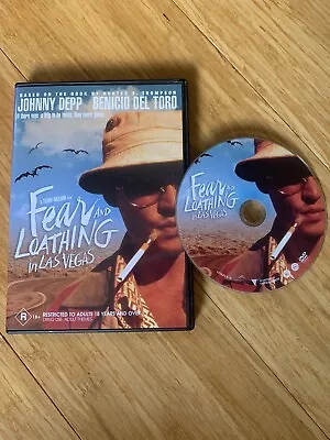 Fear And Loathing In Las Vegas FILM (DVD 1998) Cult Classic Movie JOHNNY DEPP  • $4.49