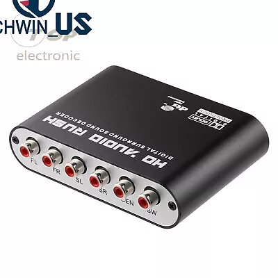 DAC Digital To Analog Decoder Adapter 5.1 Audio Gear Sound Converter For PC DVD • $5.96