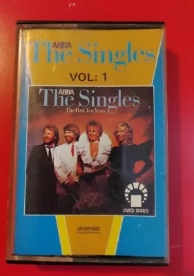 Abba The Singles Vol 1 The First Ten Years Cassette Rare One • £20