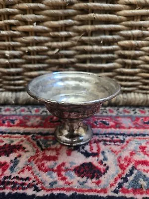 Vintage Ns Co Sterling Weighted Dish Bowl Ice Cream  Sugsr Candy Serving • $35