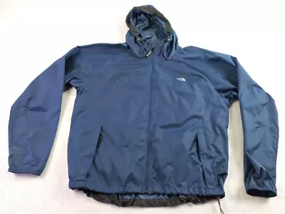 The North Face Mens XL Nylon Hooded Stow Away Windbreaker Zip Jacket • $42.74