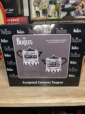 Vandor The Beatles Abbey Road Sculpted Ceramic Teapot #72308 • $54.99