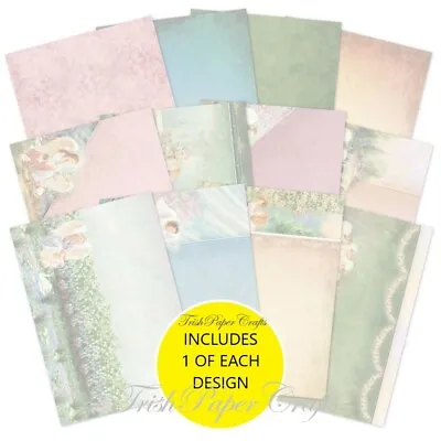 Hunkydory Luxury Inserts For Cards ~ LITTLE ANGELS (A4 12 Sheets)  • £3.50