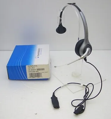 Plantronics H351 SupraPlus SL Monaural Voice Tube Telephone Headset With QD Plug • $49.95