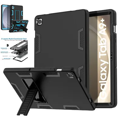 For Samsung Galaxy Tab A9/Tab A9+ Case Rugged Shockproof Heavy Duty Stand Cover • $19.99