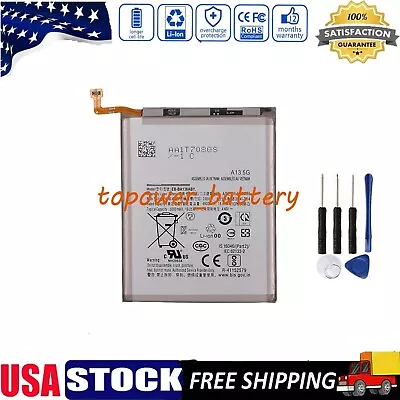 Battery For Samsung A13 5G SM-A136U SM-A136UZKDXAA SM-A136U1 A136W EB-BA136ABY • $18.55