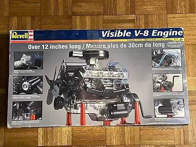 Vintage 1998 Revell Visible V8 Engine 85-8883 1/4 Scale Skill Level 3+ • $76