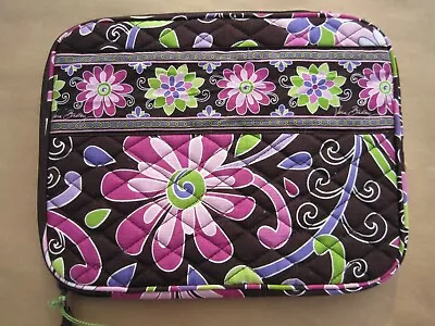 Vera Bradley Tablet Sleeve Purple Punch Floral New With Tags Free Ship • $20