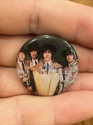 Vintage THE BEATLES Band Pin Spanish Matador Outfits 1.25  Spain Bull Fighters • $14.35