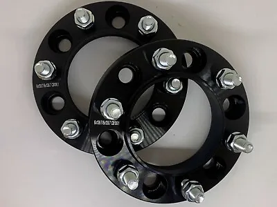  2 X 25mm  Black HubCentric Wheel Spacer 6x139.7 Fit Toyota LandCruiser 6 Stud • $135