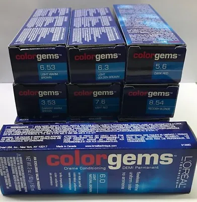 Loreal Color Gems Demi Permanent Professional Haircolor 2 Oz. (CHOOSE COLOR) • $11.99