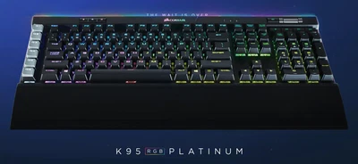 $179 • Buy Corsair K95 RGB Platinum XT Mechanical Gaming Keyboard - Cherry MX Brown