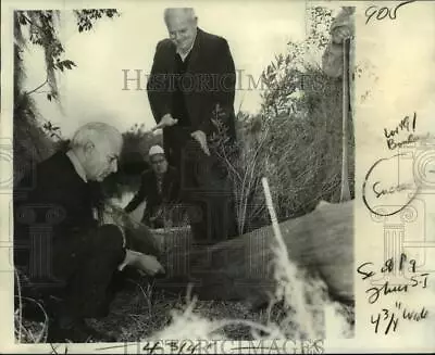 1972 Press Photo Rotting Cypress Log Found In Plaquemines Parish - Nob06790 • $19.99