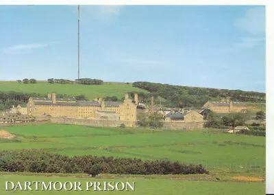 Devon Postcard - Dartmoor Prison - Ref 9565A • £1.50