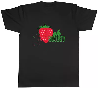 Strawberry Summer Mens T-Shirt Sweet Fruit Farm Picking Unisex Tee Gift • £8.99