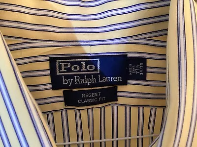 Lot Of 3 Ralph Lauren Regent Dress Shirts 17.5 34/35 • $25