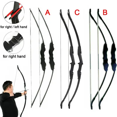 51/57 Inch Takedown Recurve Bow Hunting Archery Target Practice Right Left Hand • $37.93