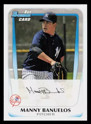 2011 Bowman  Manny Banuelos #BP44 New York Yankees • $1.50