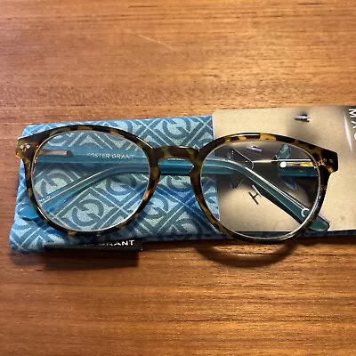 Foster Grant BRYN TEL TEAL + 1.25 Reading Glasses W/Case MAGNIVISION FREE SHIP • $16.62