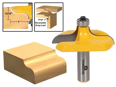 2-1/2  Diameter Traditional Table Edge Router Bit - 1/2  Shank - Yonico 13145 • $24.95