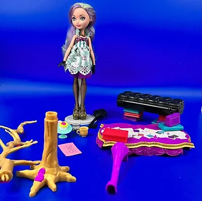 £18.99 • Buy Mattel Ever After High Doll Madeline Maddie Hatter Hat-Tastic Tea Party Set