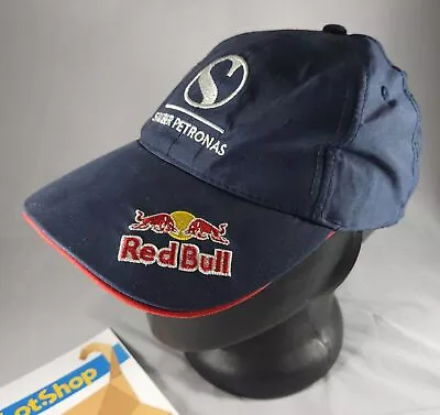 Red Bull Sauber Petronas F1 Formula 1 Team Racing Navy Cap Hat Vintage One Size • $42.20