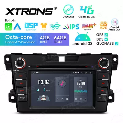 OBD+ Android 13 8Core 64G Car Play Stereo GPS DVD Radio Navi WiFi For Mazda CX-7 • $309.99