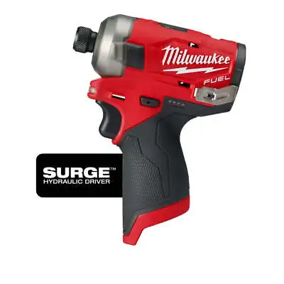 Milwaukee 2551-80 M12 FUEL SURGE 1/4  Hex Hydraulic Driver - Bare Tool - Recon • $98.67