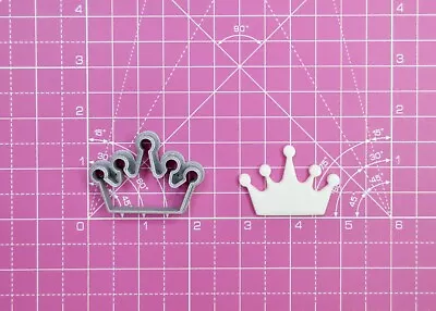£5 • Buy Crown Fondant Cookie Cutter. 3D Crown Cookie Cutter Large Sizes Available