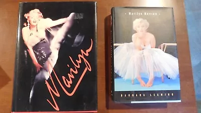 Lot Of 2 Marilyn Monroe Books Biography HC • $15