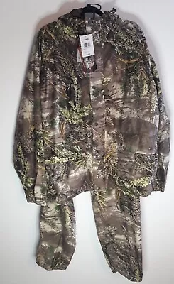 Cabela's All Game Outfitters Realtree Max-1 Camo Jacket Pants Rainsuit 2XL • $79.99