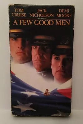 A Few Good Men (VHS 1993) With Tom Cruise Jack Nicholson & Demi Moore • $8.39