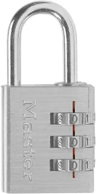 Master Lock 630D Set Your Own Combination Lock Aluminum 1-3/16  Wide • $17.99