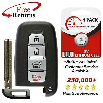 For 2011 2012 2013 2014 Hyundai Sonata Keyless Entry Smart Remote Car Key Fob • $17.95