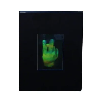 3D Finger 2-Channel Hologram Picture DESK STAND Collectible EMBOSSED Type Film • £28.91