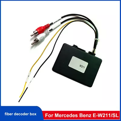 Car Stereo Radio Optical Fiber Decoder Most Box For Mercedes Benz E-W211/SL ACUK • $80.90