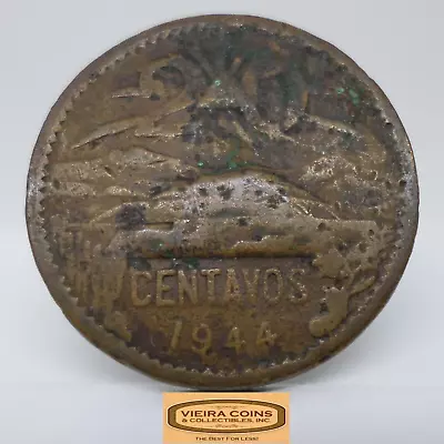 1944 Mexico 20 Centavos - #C29779NQ • $3.99