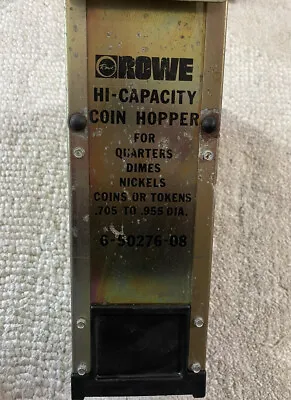 Rowe Hi Capacity Coin Hopper For Bc 1200 (6-50276-08) “sold As Is No Returns” • $109.95