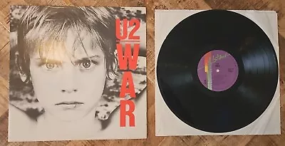 U2 - War - Island 90067 1st Press 1983 Original Purple Label Gatefold EX/VG++ • $25