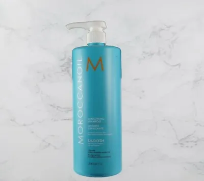 New Moroccanoil Smoothing Shampoo 33.8 Oz / 1 L Unruly Frizzy Hair • $61.50