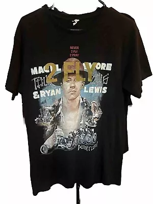 Macklemore And Ryan Lewis 2016 Downtown Concert Tour T-Shirt Black Mens Size M • $15