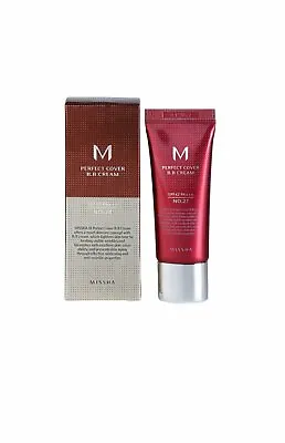 Missha M Perfect Cover BB Cream Shade No. 27 Honey Beige SPF 42/PA+++ 20 Ml • $26.79