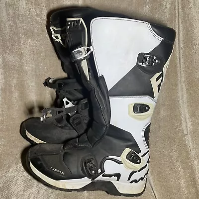 Fox Racing Comp 5 MX ATV Motocross Boots Mens Size 13 Black • $120