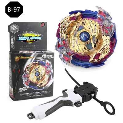 Beyblade BURST B-97 Starter Nightmare Longinus.Ds With Launcher Toy • $13.89