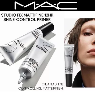 Mac Studio Fix Mattifine 12HR Shine-Control Primer Base Size 1.0 Oz. / 30mL • $21.99